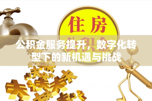 五股公积金服务提升，数字化转型下的新机遇与挑战