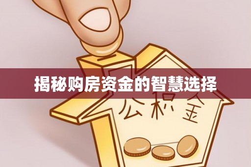 独山子揭秘购房资金的智慧选择