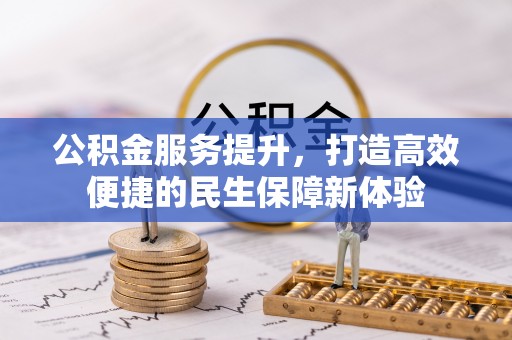 林口公积金服务提升，打造高效便捷的民生保障新体验