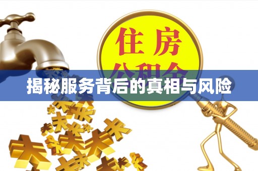 南竿揭秘服务背后的真相与风险