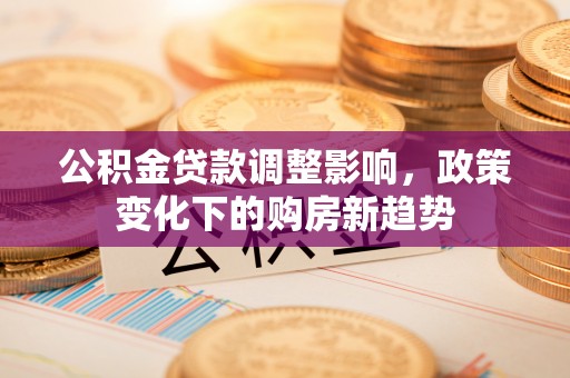 康乐公积金贷款调整影响，政策变化下的购房新趋势