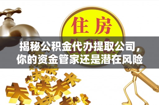 京口揭秘公积金代办提取公司，你的资金管家还是潜在风险？