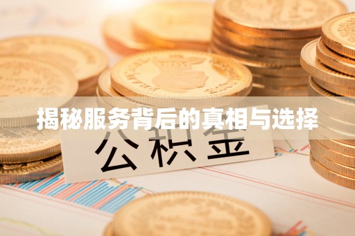 新宁揭秘服务背后的真相与选择