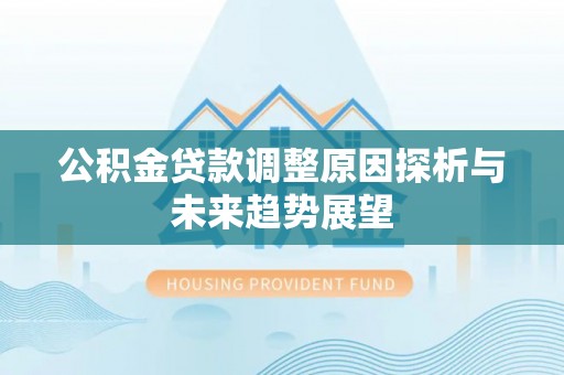 新宁公积金贷款调整原因探析与未来趋势展望