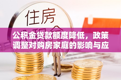 乐平公积金贷款额度降低，政策调整对购房家庭的影响与应对策略